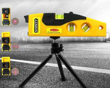 NIVEL LASER CON TRÍPODE 2 LINEAS